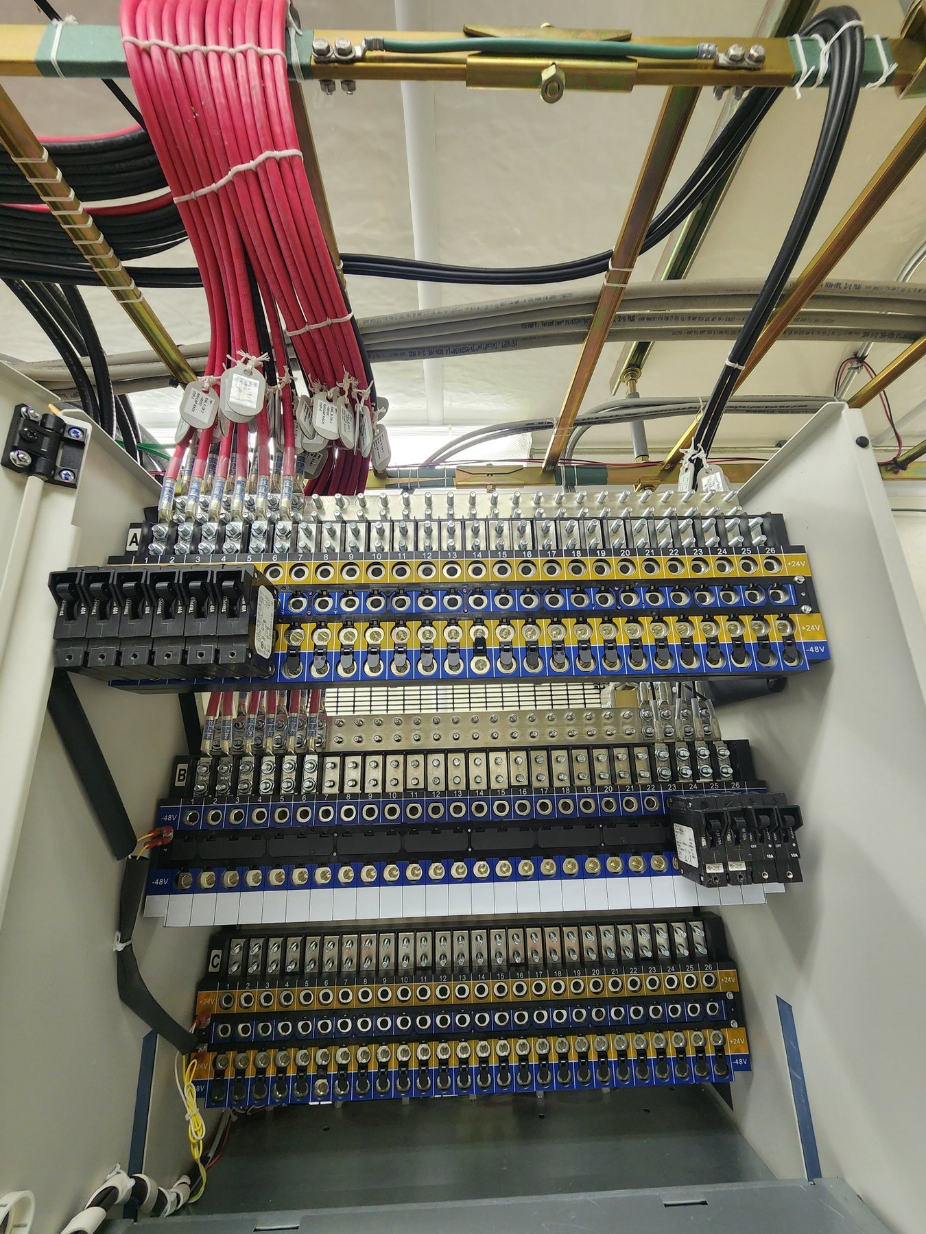 DAS headend power distribution cabinet