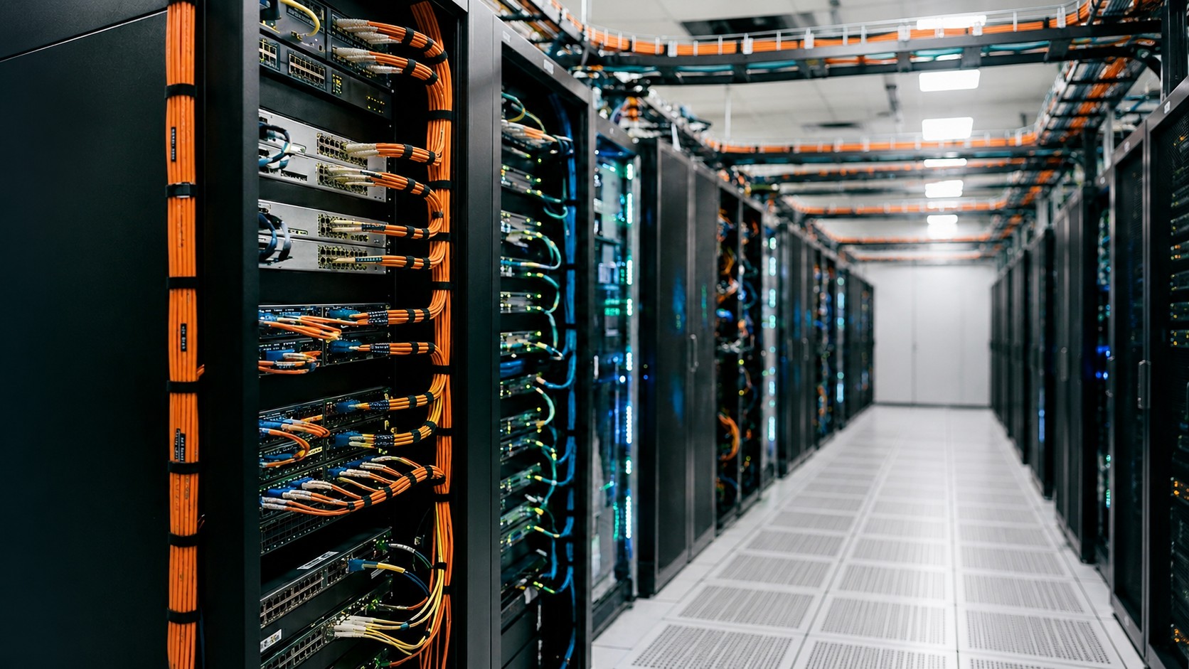 Data and fiber infrastructure work