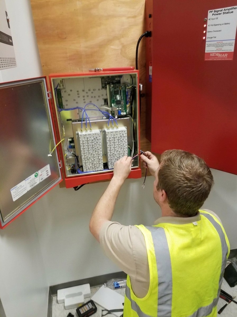 Public safety BDA service and troubleshooting work
